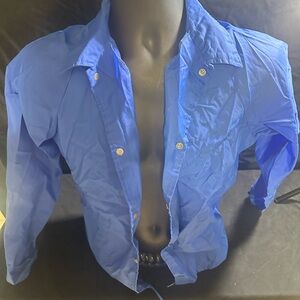 Vintage ladies kicks button down-excellent shape-size L